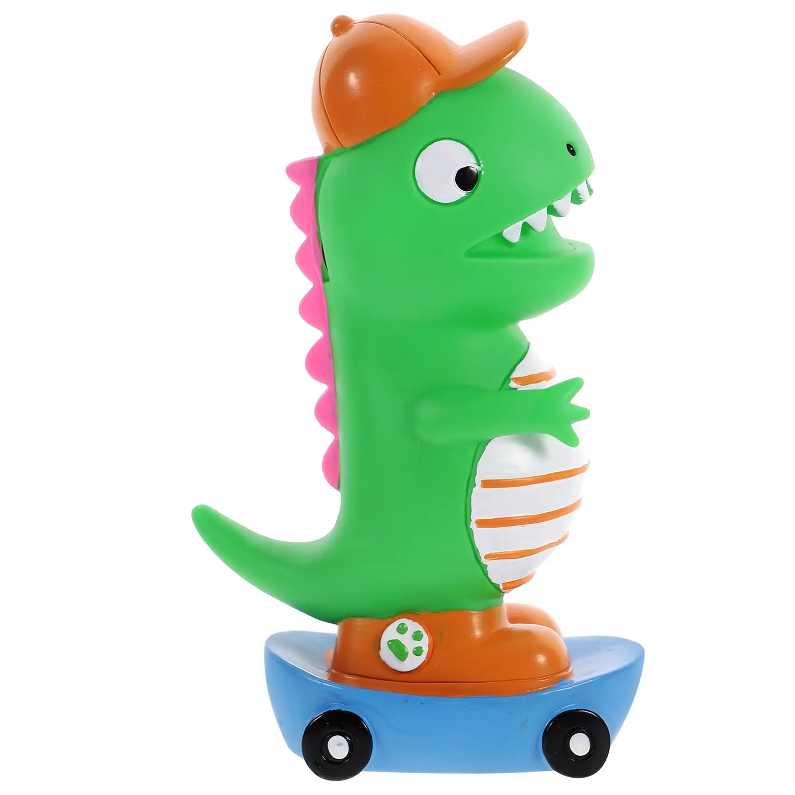 Dinosaur Shaped Piggy Bank Vinyl Stable Standing Decorative Coin Saving Pot for Desktop Vinyl Piggy Bank Decorative Saving Pot
Dinosaur Shaped Piggy Bank Vinyl Stable Standing Decorative Coin Saving Pot for Desktop Vinyl Piggy Bank Decorative Saving Pot