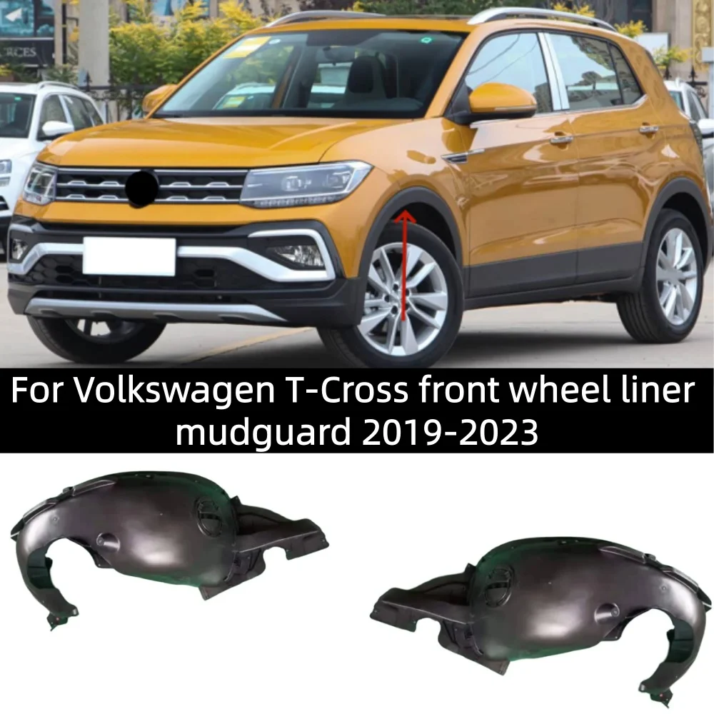 For Volkswagen T-Cross front wheel liner mudguard 2019-2023
For Volkswagen T-Cross front wheel liner mudguard 2019-2023
