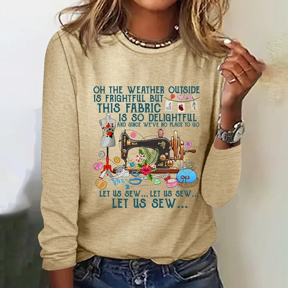 Autumn/Winter Cotton Pullover Fashion Trend O-neck Women's T-shirts Casual Loose Long Sleeves T shirt Designer Streetwear Tops
Autumn/Winter Cotton Pullover Fashion Trend O-neck Women's T-shirts Casual Loose Long Sleeves T shirt Designer Streetwear Tops