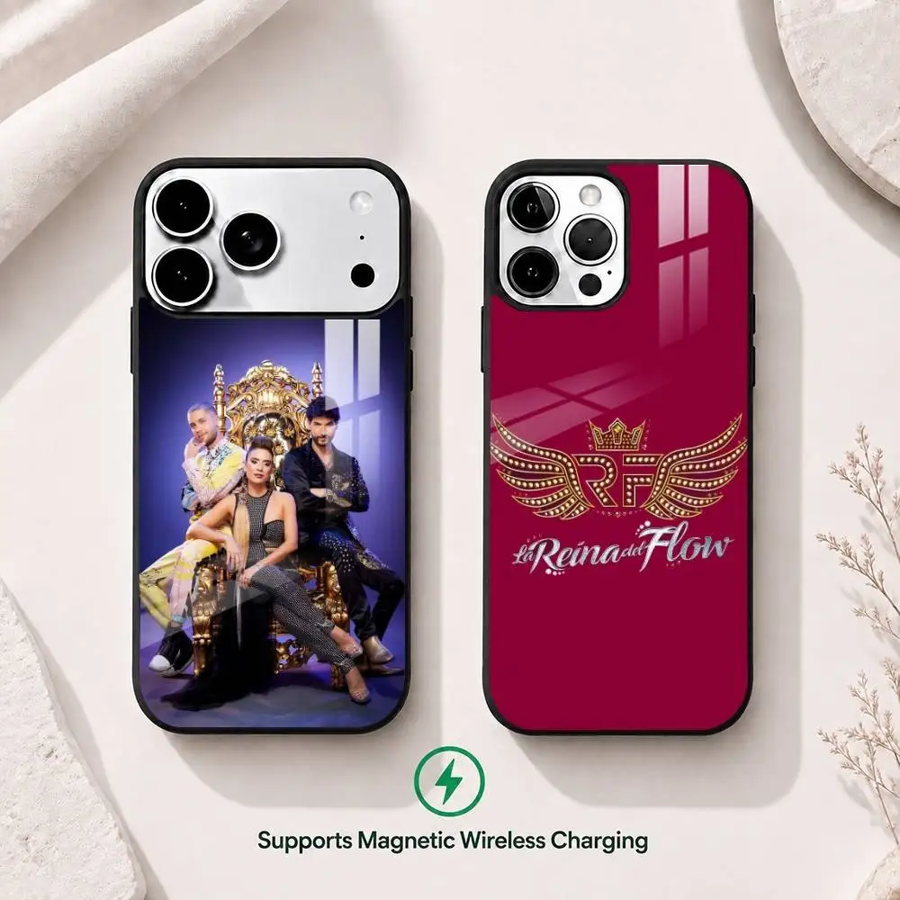 Queen of Flow La Reina Del Flow gift Phone Case For iPhone17,16,15,14,13,12,11 Plus,Pro Supports Magnetic Wireless Charging
Queen of Flow La Reina Del Flow gift Phone Case For iPhone17,16,15,14,13,12,11 Plus,Pro Supports Magnetic Wireless Charging