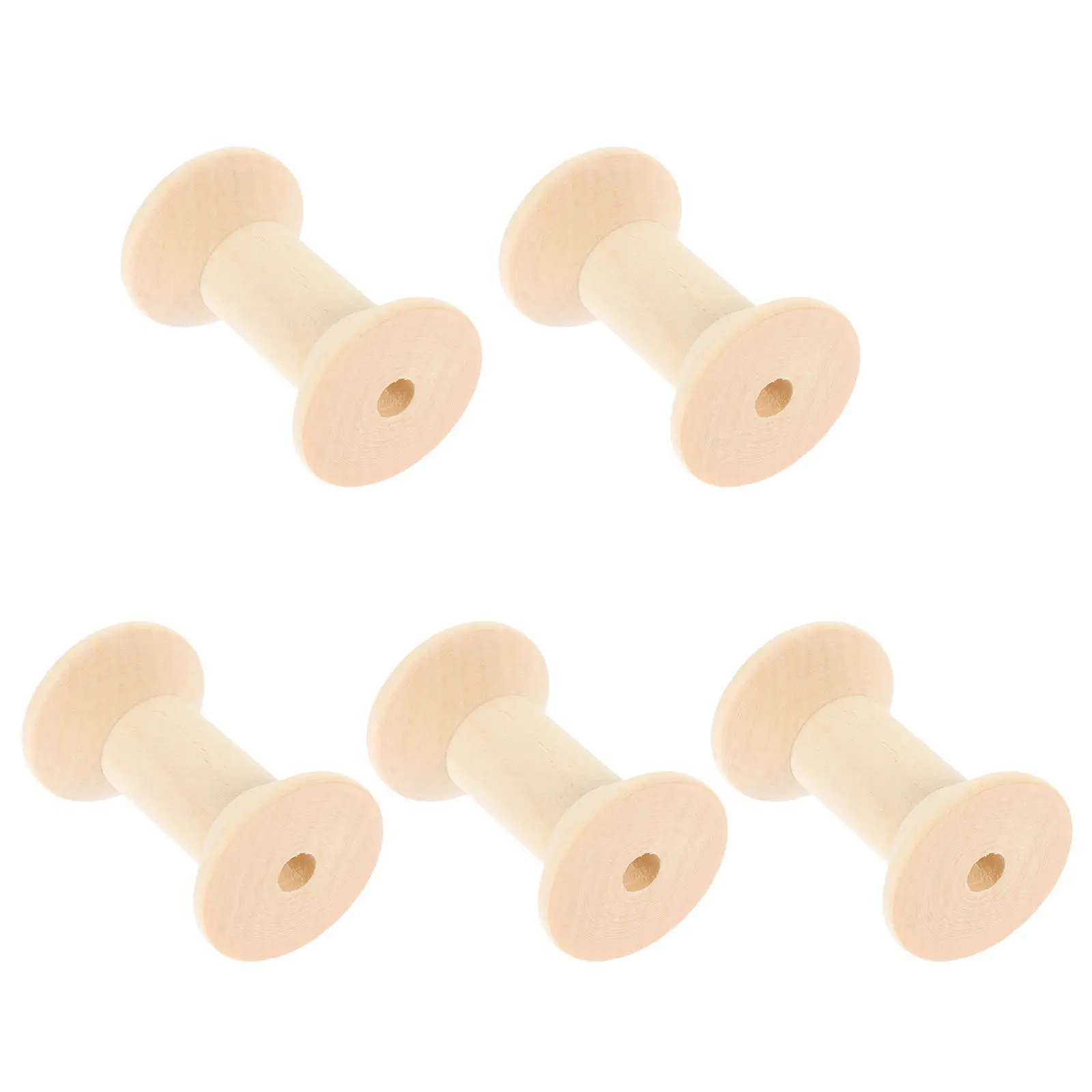 5Pcs Wooden Thread Spools Natural Wood Winding Bobbins for Sewing Crafts Embroidery DIY Craft Bobbin Wire Storage Spool
5Pcs Wooden Thread Spools Natural Wood Winding Bobbins for Sewing Crafts Embroidery DIY Craft Bobbin Wire Storage Spool