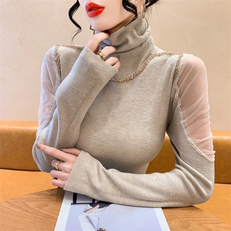 Женский длинный свитер свека с высоким воротником Me в стиле пэчворк, зимний теплый свитер с пальцами, внутренняя отделка с жемчугом, основа irt
Женский длинный свитер свека с высоким воротником Me в стиле пэчворк, зимний теплый свитер с пальцами, внутренняя отделка с жемчугом, основа irt