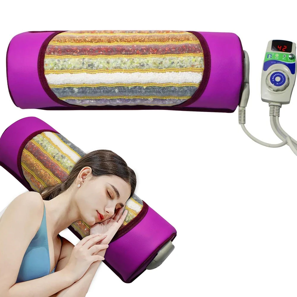 Подушка для шеи с подогревом и 7 натуральными кристаллами, дальняя инфракрасная терапия для облегчения боли, регулируемая температура для лучшего сна и энергии
Подушка для шеи с подогревом и 7 натуральными кристаллами, дальняя инфракрасная терапия для облегчения боли, регулируемая температура для лучшего сна и энергии