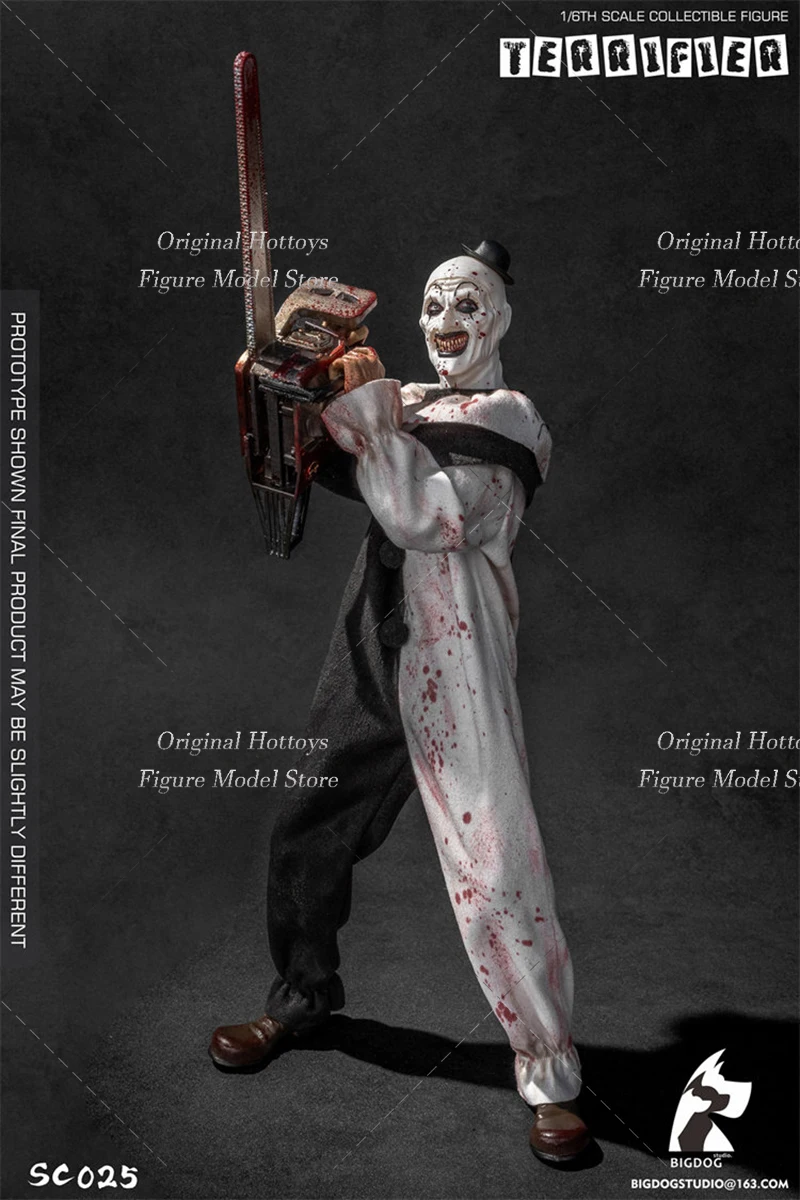In Stock BIGDOG STUDIO SC025 1/6 Scale Male Soldier The Terrifier Full Set 12-inches Action Figure Model Doll Collection
In Stock BIGDOG STUDIO SC025 1/6 Scale Male Soldier The Terrifier Full Set 12-inches Action Figure Model Doll Collection
