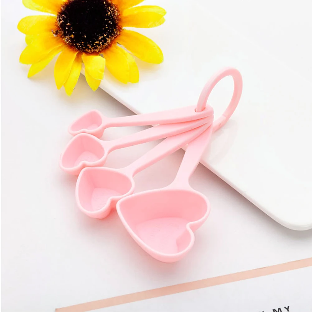 3 Sets Heart Shaped Measuring Spoon Tableware Taster Gift Serving Utensils Ingredients Spoons Plastic Kitchen Restaurant
3 Sets Heart Shaped Measuring Spoon Tableware Taster Gift Serving Utensils Ingredients Spoons Plastic Kitchen Restaurant