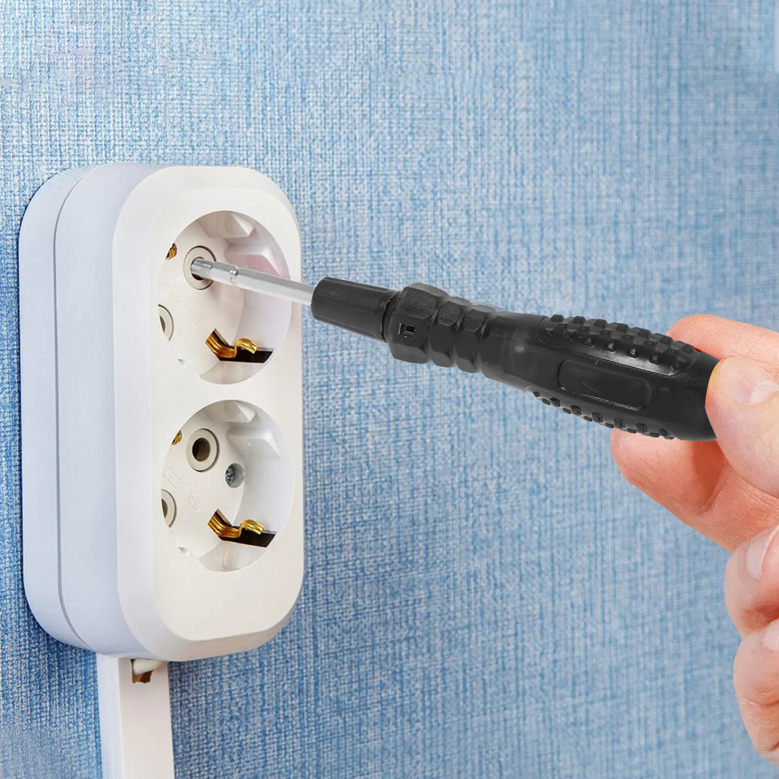 Electrical Tester Pen Voltage Sensitivity Pen Tester Screwdriver Portable Reliable Live Wire for Circuit Testing Safety
Electrical Tester Pen Voltage Sensitivity Pen Tester Screwdriver Portable Reliable Live Wire for Circuit Testing Safety