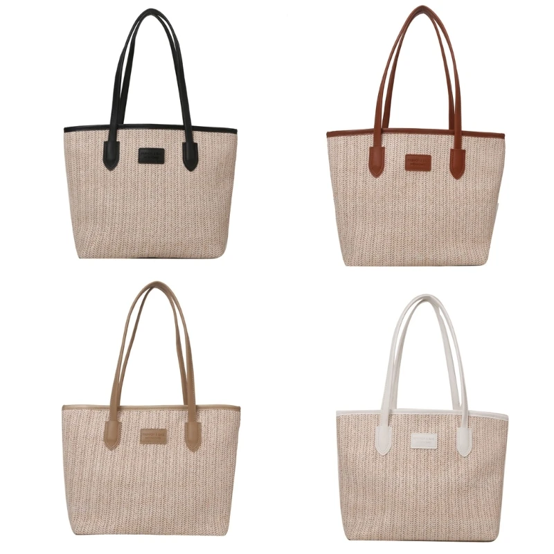 Casual Handbags Beach Bag Lady Purse Shopping Shoulder Bag Large Capacity Leisure Bag Girl Fashion Straw Woven Tote Bag
Casual Handbags Beach Bag Lady Purse Shopping Shoulder Bag Large Capacity Leisure Bag Girl Fashion Straw Woven Tote Bag