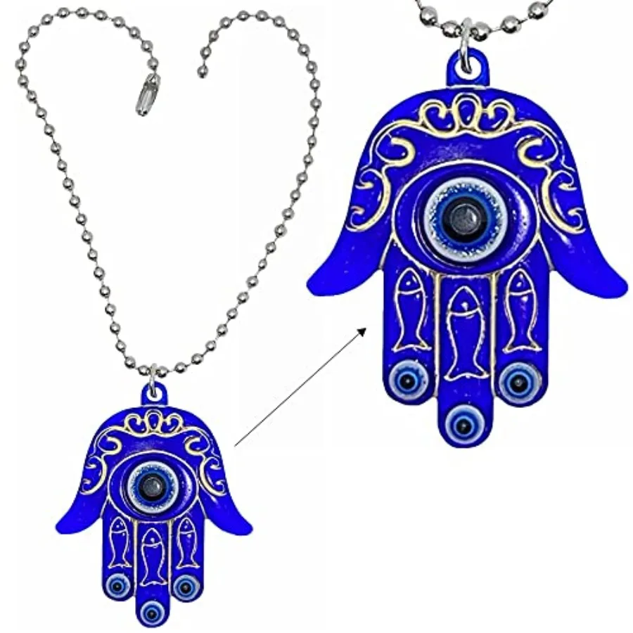 Hand Amulet Good Luck and Protection White and Black Evil Eye Hanging Car Mirror Accessories Office Door
Hand Amulet Good Luck and Protection White and Black Evil Eye Hanging Car Mirror Accessories Office Door