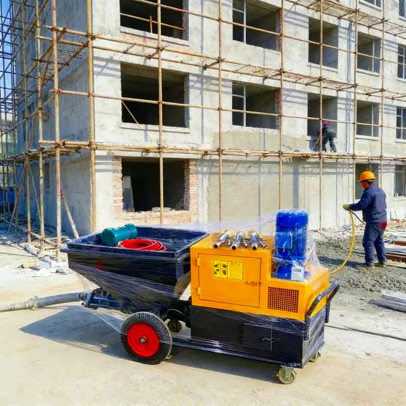 High Performance Cement Mortar Spraying Machine for Construction Projects for Wall Rendering Renovation Work Customized Sale
High Performance Cement Mortar Spraying Machine for Construction Projects for Wall Rendering Renovation Work Customized Sale