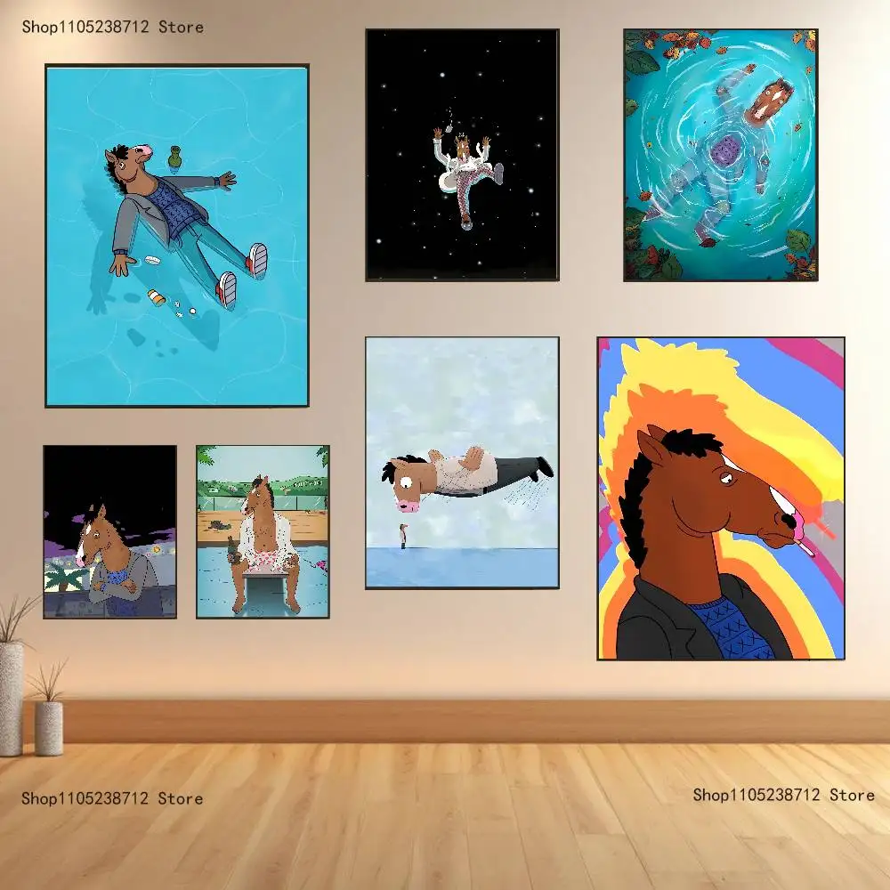 Cartoon B-BOJACKs H-HORSEMAN Poster Prints Wall Art Picture Painting Gift Living Room Restaurant Bar Large Dec Sticker
Cartoon B-BOJACKs H-HORSEMAN Poster Prints Wall Art Picture Painting Gift Living Room Restaurant Bar Large Dec Sticker