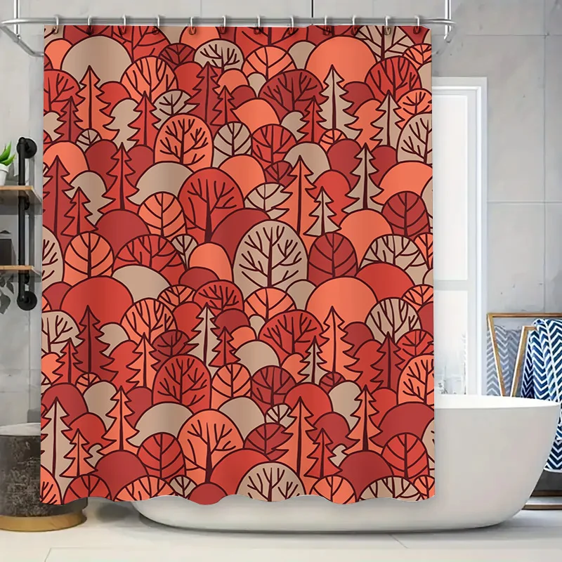 Vintage Red Forest Tree Shower Curtain Autumn Leaves Decor Bath Rug Modern Style Fabric Waterproof 72x84(Free Shipping)
Vintage Red Forest Tree Shower Curtain Autumn Leaves Decor Bath Rug Modern Style Fabric Waterproof 72x84(Free Shipping)