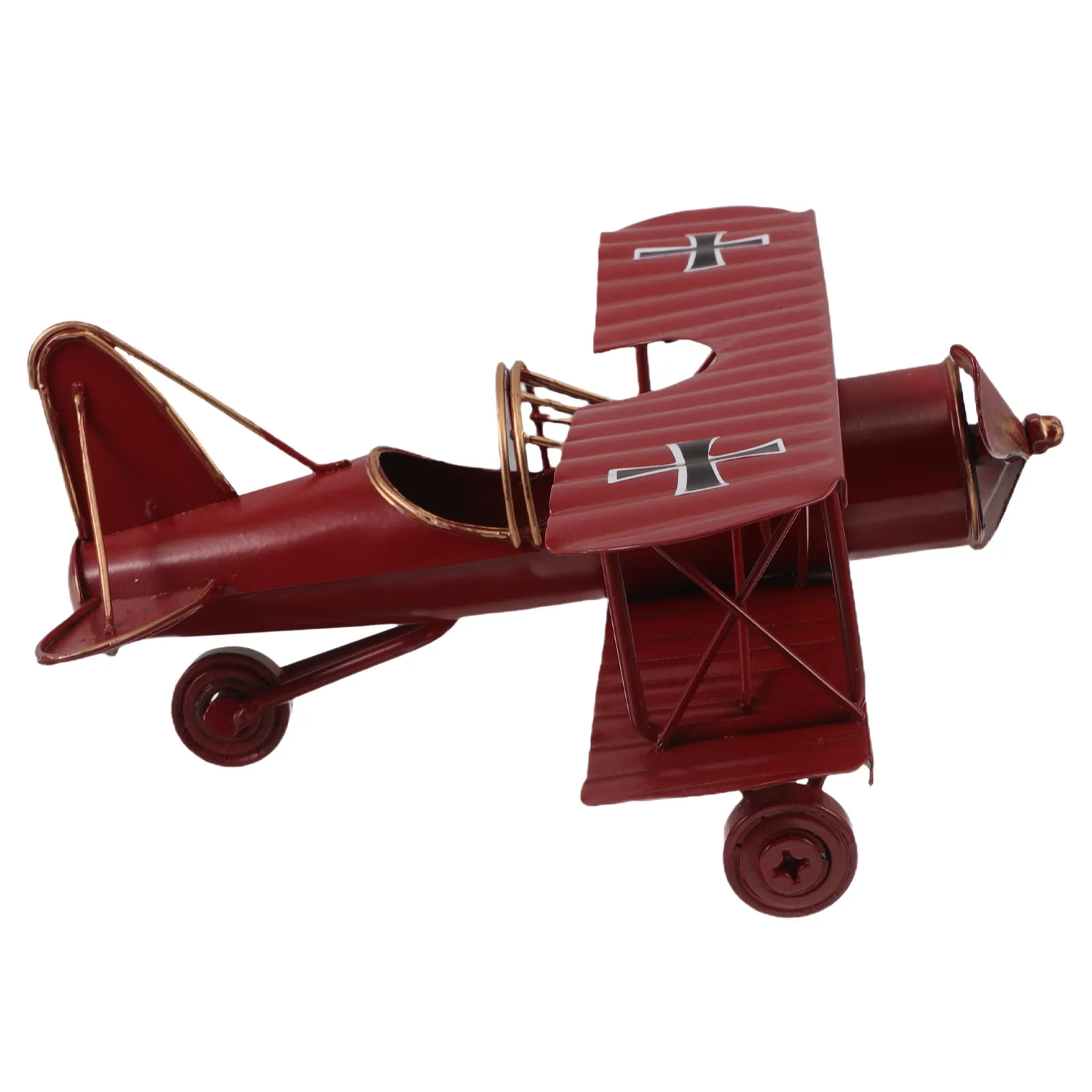 Vintage Iron Airplane Retro Biplane Desktop Metal Ornament Craft Decoration for Office Home Kids Room Aviation
Vintage Iron Airplane Retro Biplane Desktop Metal Ornament Craft Decoration for Office Home Kids Room Aviation