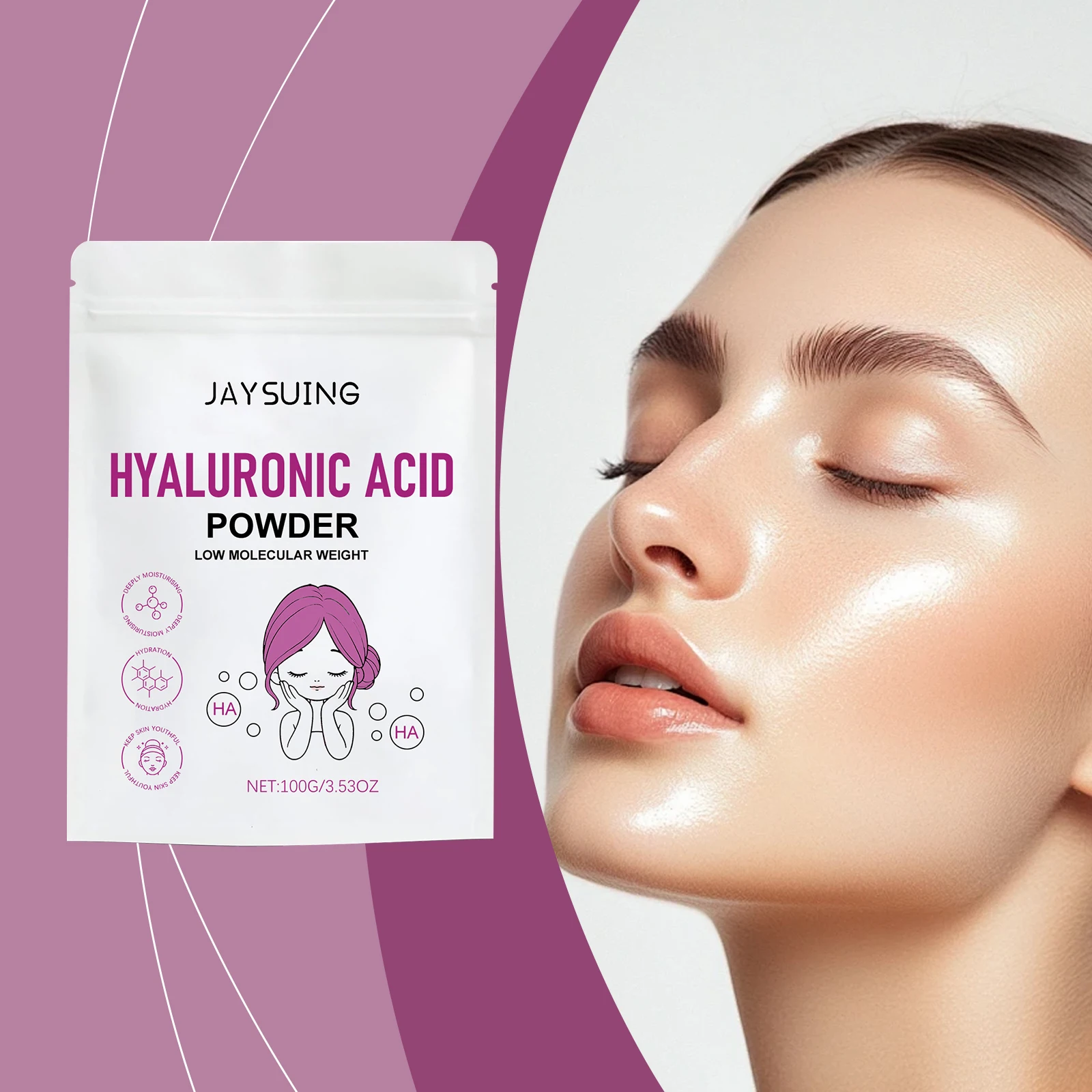 Hyaluronic Acid Face Mask Hydrating Glow Controlling Oil Smooth Skin Repair Pore Tightening Lifting Deep Cleansing Clay Mud Mask
Hyaluronic Acid Face Mask Hydrating Glow Controlling Oil Smooth Skin Repair Pore Tightening Lifting Deep Cleansing Clay Mud Mask