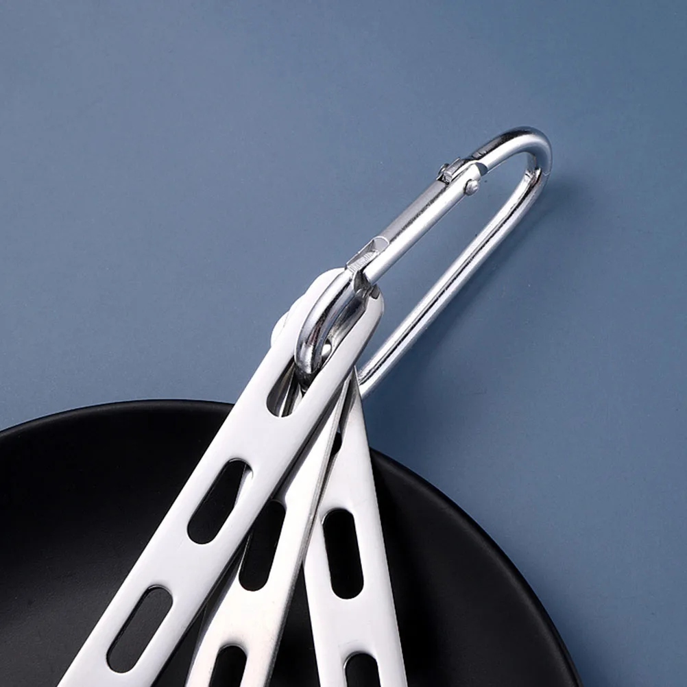 1 Set Portable Stainless Steel Tableware Kit Detachable Flatware For Camping Hiking Picnic Outdoor Travel Reusable Dinnerware
1 Set Portable Stainless Steel Tableware Kit Detachable Flatware For Camping Hiking Picnic Outdoor Travel Reusable Dinnerware