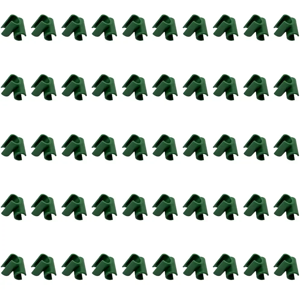 Climbing Vegetables Support Plant Trellis Connector Clip Stake Clips for Garden Frame Rod PP Material Green 50pcs
Climbing Vegetables Support Plant Trellis Connector Clip Stake Clips for Garden Frame Rod PP Material Green 50pcs