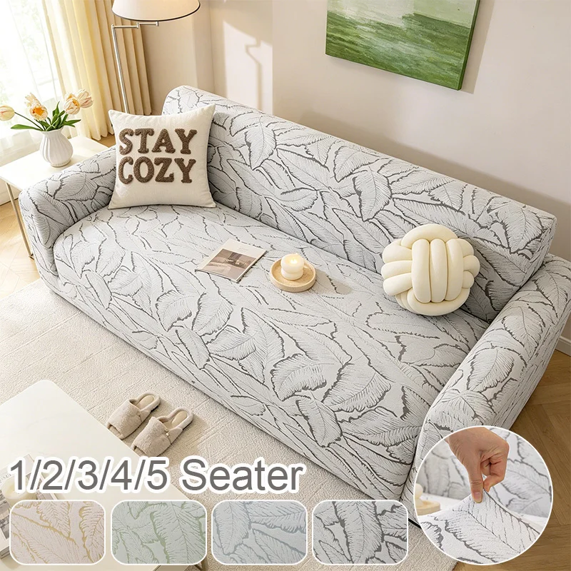 1PC Feather Pattern Jacquard Sofa Slipcover Stretch Full Wrap Furniture Protector Anti-cat Scratch Dustproof Washable Home Decor
1PC Feather Pattern Jacquard Sofa Slipcover Stretch Full Wrap Furniture Protector Anti-cat Scratch Dustproof Washable Home Decor