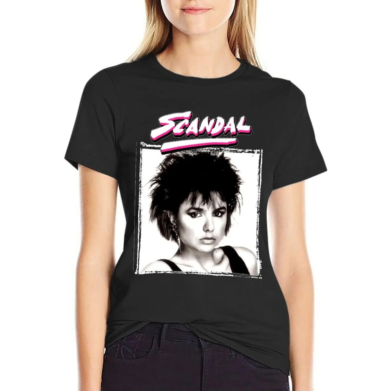 Scandal band T-shirt female summer clothes korean fashion luxury designer clothing Women
Scandal band T-shirt female summer clothes korean fashion luxury designer clothing Women