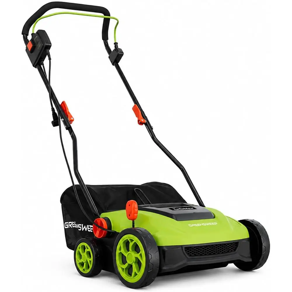 weep TuroMax 2.0 Artiicial Grass Sweeper | Electric Tur Sweeper or Synthetic Lawns, 5 Height Settings, oldable Handle, Collectio
weep TuroMax 2.0 Artiicial Grass Sweeper | Electric Tur Sweeper or Synthetic Lawns, 5 Height Settings, oldable Handle, Collectio