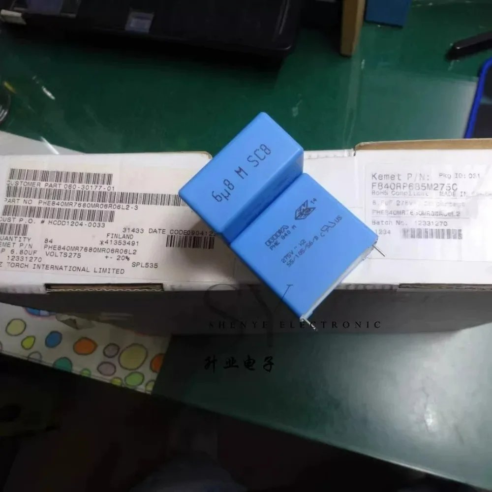 1PCS RIFA PHE840 6.8uf 275vAC 6u8 685 M Brand New 37.5mm Film Capacitor F840RP685M275C
1PCS RIFA PHE840 6.8uf 275vAC 6u8 685 M Brand New 37.5mm Film Capacitor F840RP685M275C