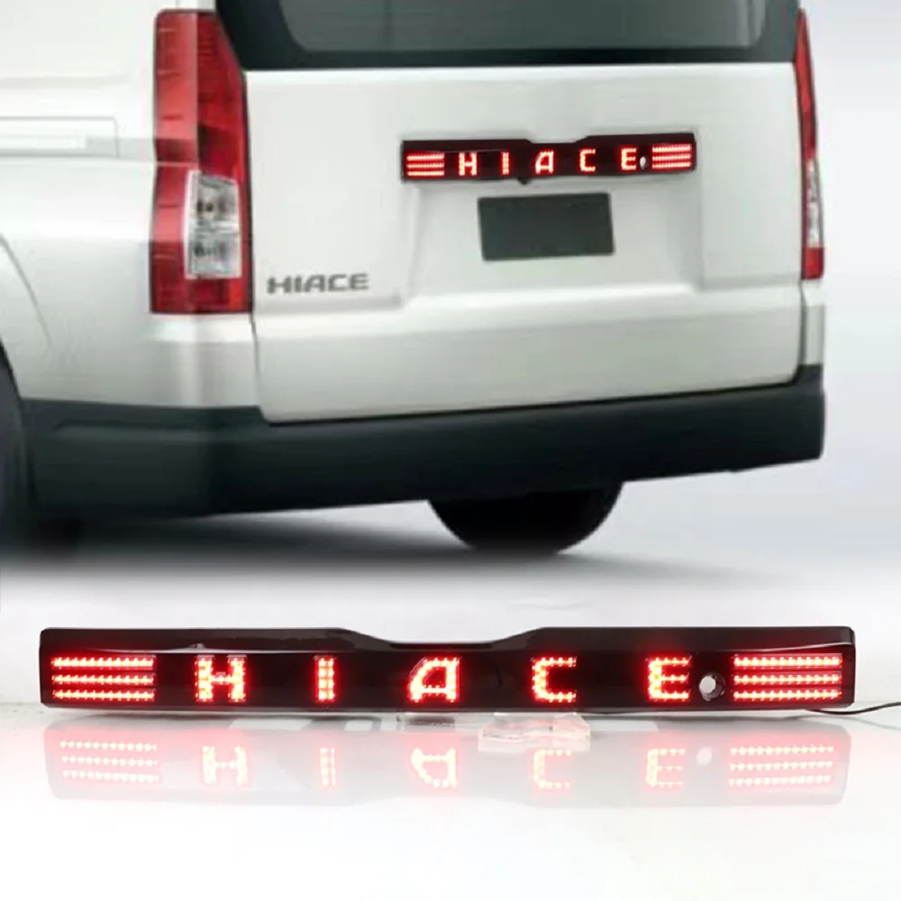 OKEEN-LED Car Rear Through Plate Light, Start-Scan Driving Lights,Flash Brake Signal Lamp,12V, HiACE 2019, 2020, 2021, 2022, 1Pc
OKEEN-LED Car Rear Through Plate Light, Start-Scan Driving Lights,Flash Brake Signal Lamp,12V, HiACE 2019, 2020, 2021, 2022, 1Pc