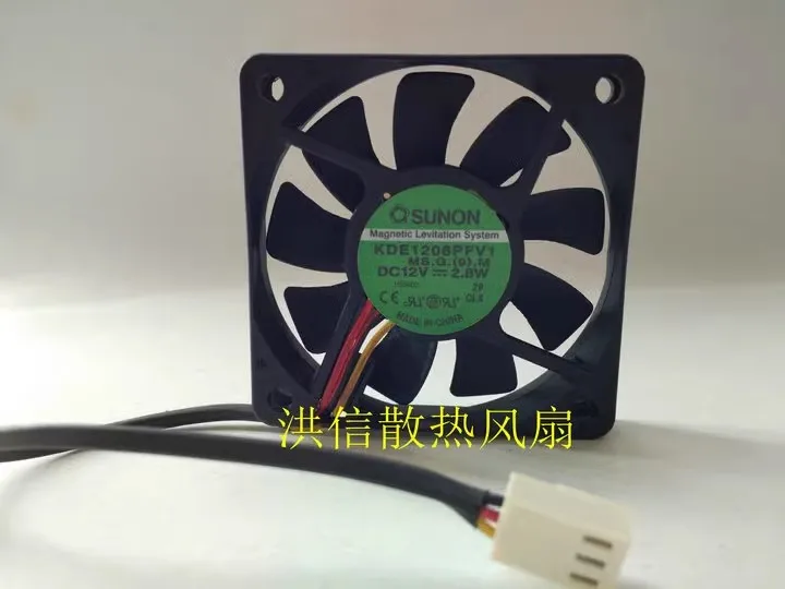 Бесплатная доставка, оригинальный 6010 KDE1206PFV1 DC12V 2,8 Вт 6 см, ультратонкий бесшумный вентилятор
Бесплатная доставка, оригинальный 6010 KDE1206PFV1 DC12V 2,8 Вт 6 см, ультратонкий бесшумный вентилятор