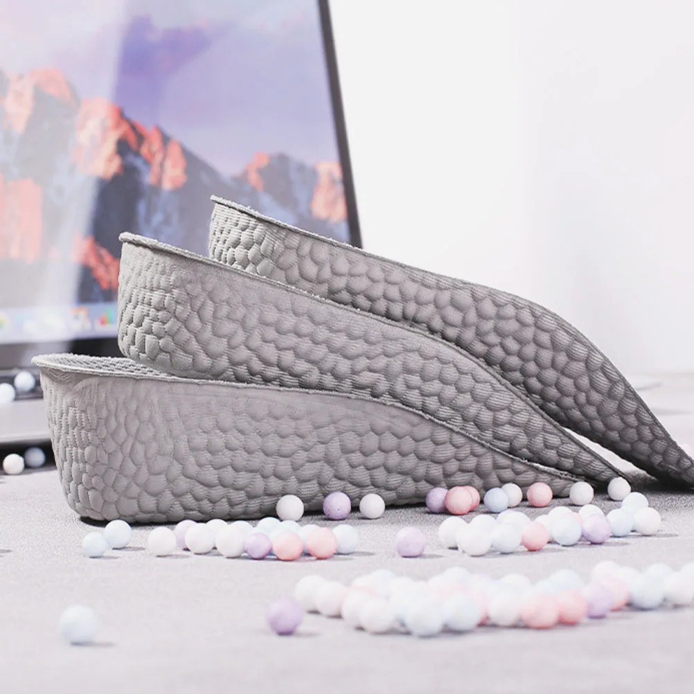 2Pairs Height Increase Insoles Premium Inner Heightening Shoe Pads Lightweight Comfortable Arch Support Shockproof Breathable
2Pairs Height Increase Insoles Premium Inner Heightening Shoe Pads Lightweight Comfortable Arch Support Shockproof Breathable