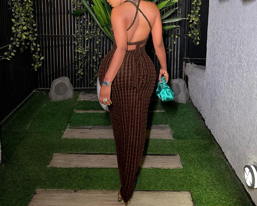 Womens Dresses 2026 New Spring Summer Sexy Spicy Girl Solid Color Round Neck Sleeveless Backless Lace Up Casual Slim Long Dress
Womens Dresses 2026 New Spring Summer Sexy Spicy Girl Solid Color Round Neck Sleeveless Backless Lace Up Casual Slim Long Dress