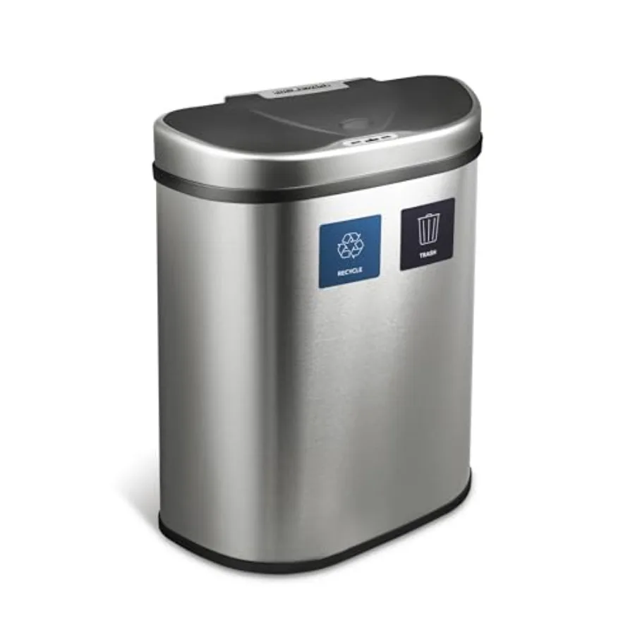DZT-70-R3 Motion Sensor Trash Can, Extra Large, Silver
DZT-70-R3 Motion Sensor Trash Can, Extra Large, Silver