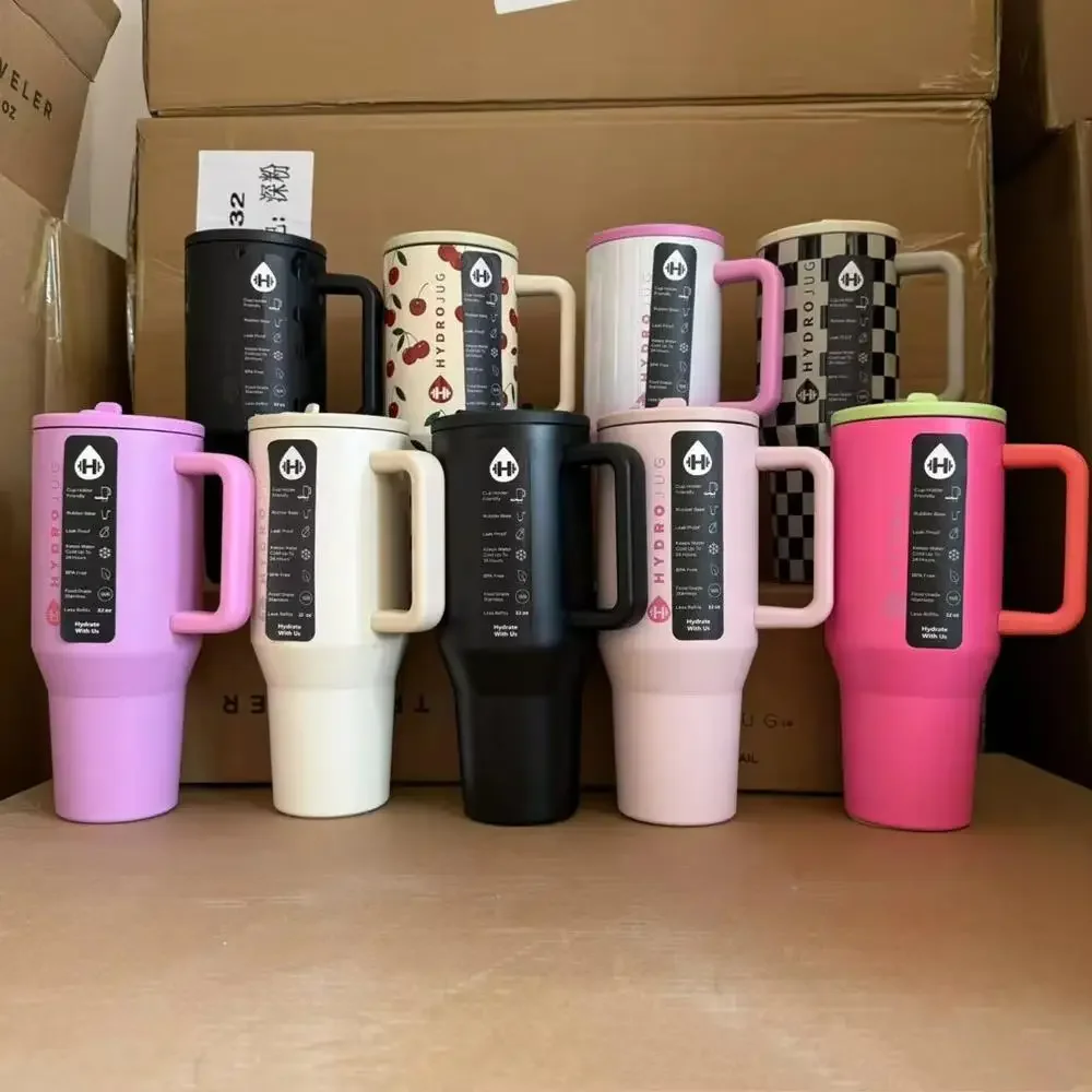 HydroJug Tumbler with Handle & Straw 32oz 960ml Cupholder Compatible for Travel | Insulated Stainless Steel Car Mug Travel cup
HydroJug Tumbler with Handle & Straw 32oz 960ml Cupholder Compatible for Travel | Insulated Stainless Steel Car Mug Travel cup