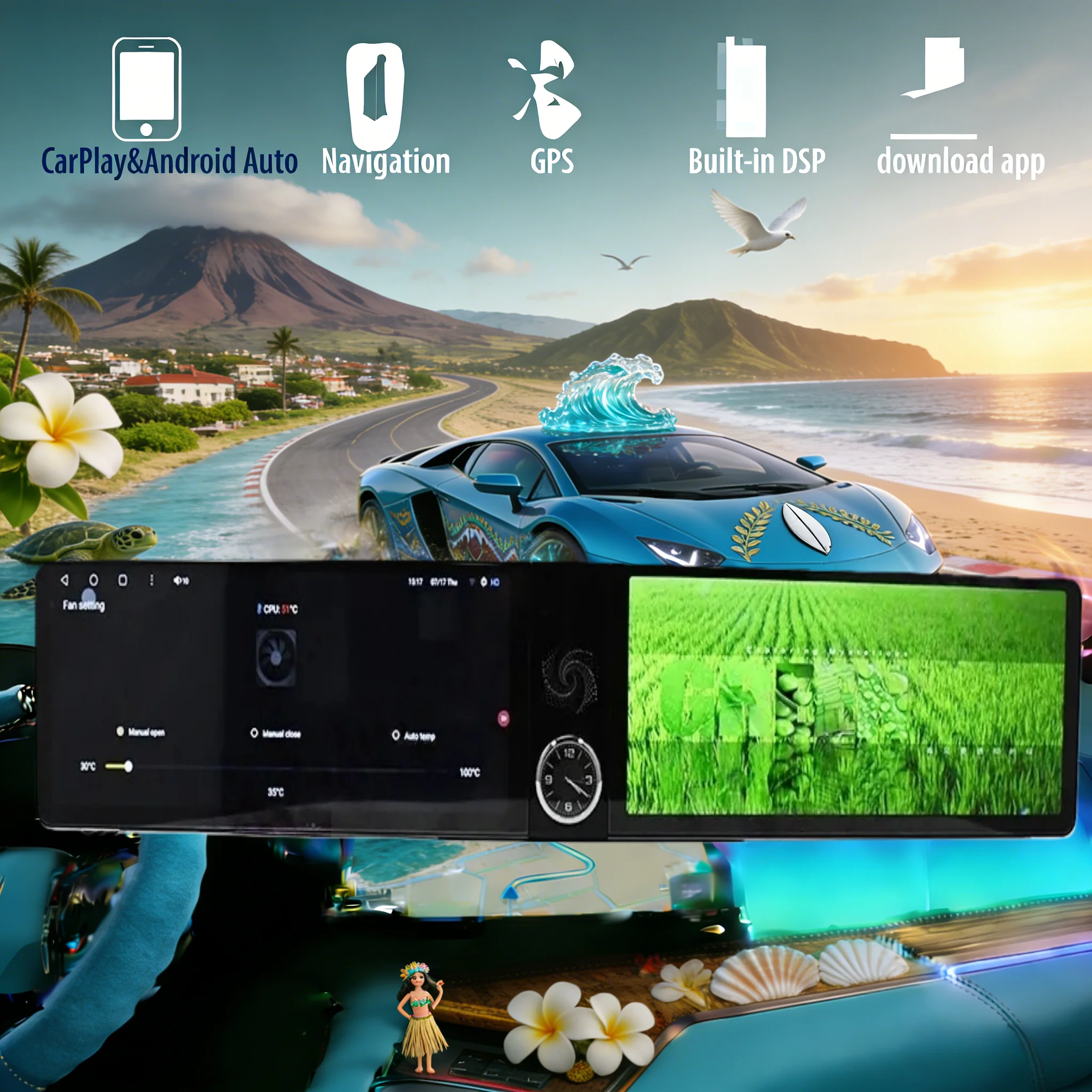 Двойной 12,3-дюймовый CarPlay Auto Android 14 для Ford Focus 2019 2020 2021 2022, экран, автомобильный радиоприемник, мультимедийный стереоплеер, GPS-налобник
Двойной 12,3-дюймовый CarPlay Auto Android 14 для Ford Focus 2019 2020 2021 2022, экран, автомобильный радиоприемник, мультимедийный стереоплеер, GPS-налобник