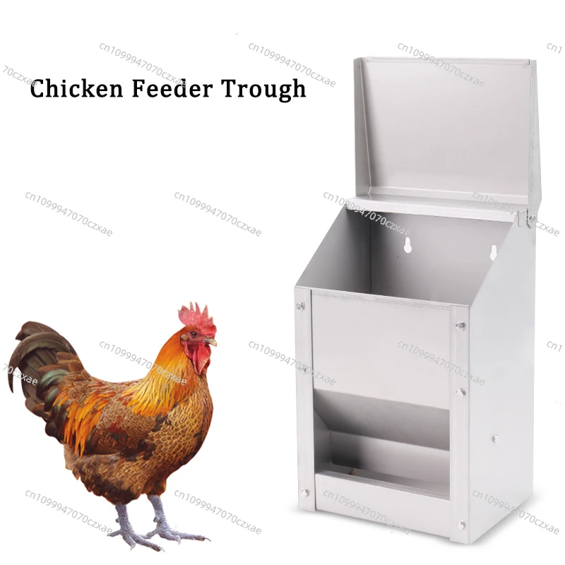 10L Stainless Steel Chicken Feeder Trough Automatic Poultry Chicken Feeding Box Cage Pigeon Feeder Duck Food Bowl
10L Stainless Steel Chicken Feeder Trough Automatic Poultry Chicken Feeding Box Cage Pigeon Feeder Duck Food Bowl