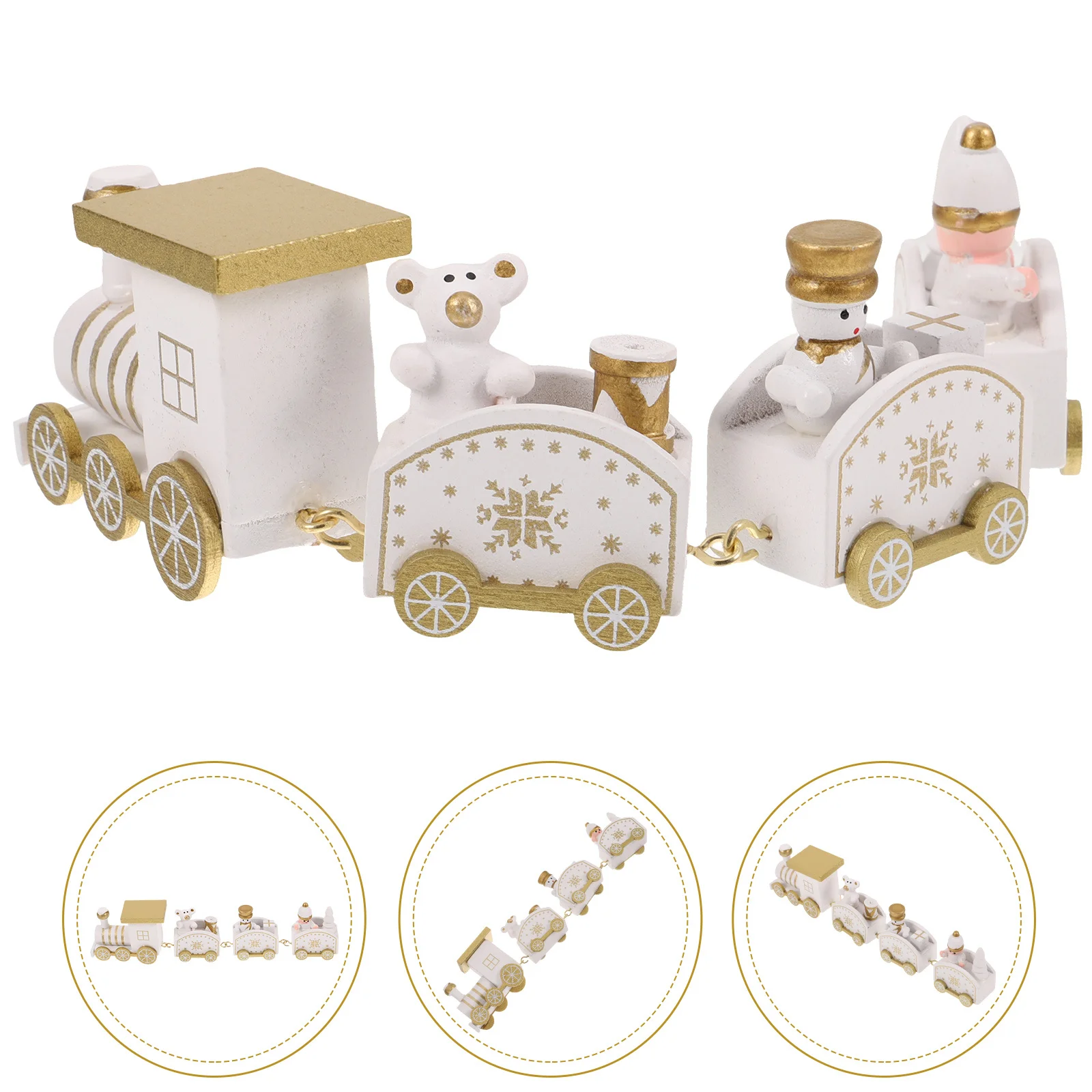 1 set 1 Set Wooden Christmas Train Decor, Cute Cartoon Wood Craft For Desktop Holiday Decoration, Xmas Party Gift
1 set 1 Set Wooden Christmas Train Decor, Cute Cartoon Wood Craft For Desktop Holiday Decoration, Xmas Party Gift