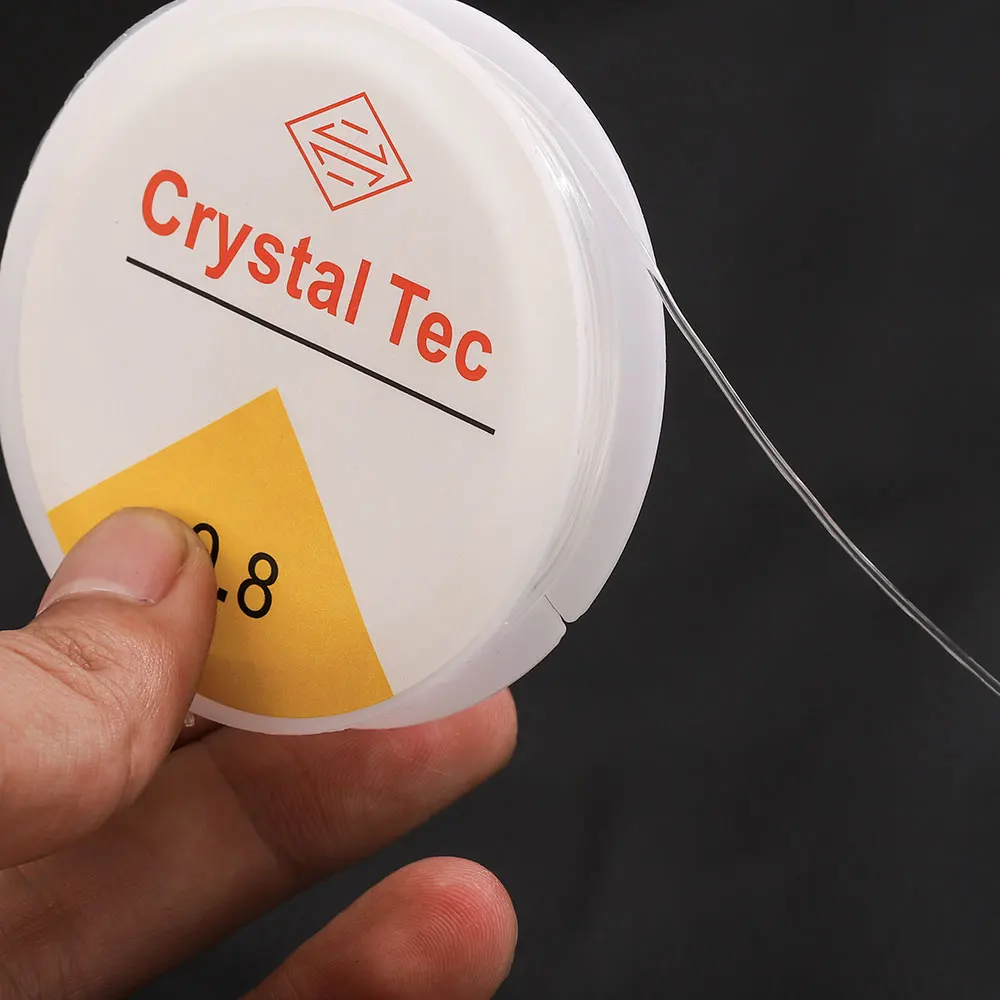 1 Roll 0.8mm Width Transparent Cord String Handmade DIY Beaded Bracelet Jewelery Threads Necklace Elastic Line Cord Accessorise
1 Roll 0.8mm Width Transparent Cord String Handmade DIY Beaded Bracelet Jewelery Threads Necklace Elastic Line Cord Accessorise