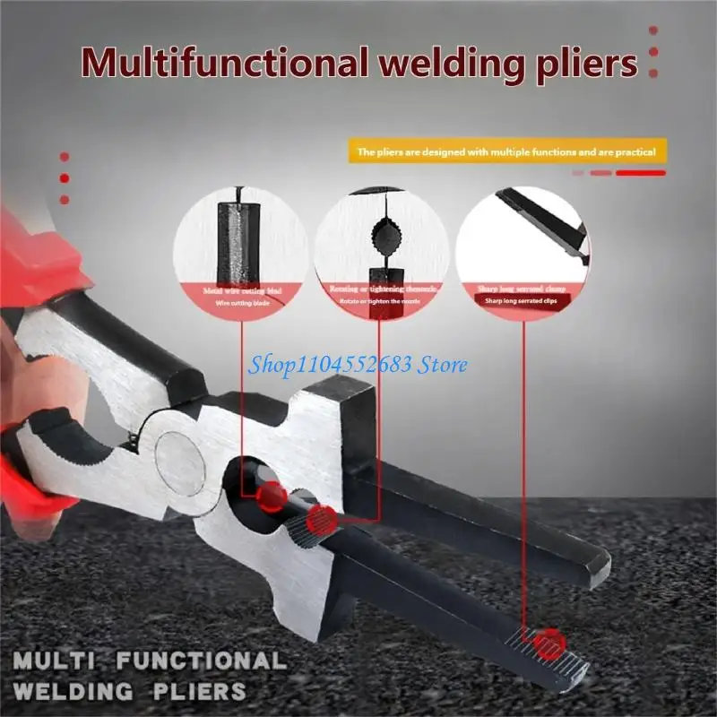 Y6GD Welding Helper Clamp High Carbon Steel Welding Pliers For Multipurpose Welding With Ergonomic Grip And Long Nose Design
Y6GD Welding Helper Clamp High Carbon Steel Welding Pliers For Multipurpose Welding With Ergonomic Grip And Long Nose Design