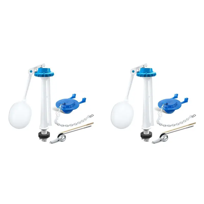 ABWR-2X Toilet Tank Replacement Kit, Toilet Float Valve 2 Inch Toilet Flapper, Front Mount Toilet Flush Handle
ABWR-2X Toilet Tank Replacement Kit, Toilet Float Valve 2 Inch Toilet Flapper, Front Mount Toilet Flush Handle