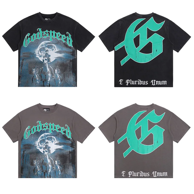 2025SS GOD SPEED Tee Casual Vintage HighQuality Short Sleeve 100Cotton Outdoor HipHop SpringSummer TShirt
2025SS GOD SPEED Tee Casual Vintage HighQuality Short Sleeve 100Cotton Outdoor HipHop SpringSummer TShirt