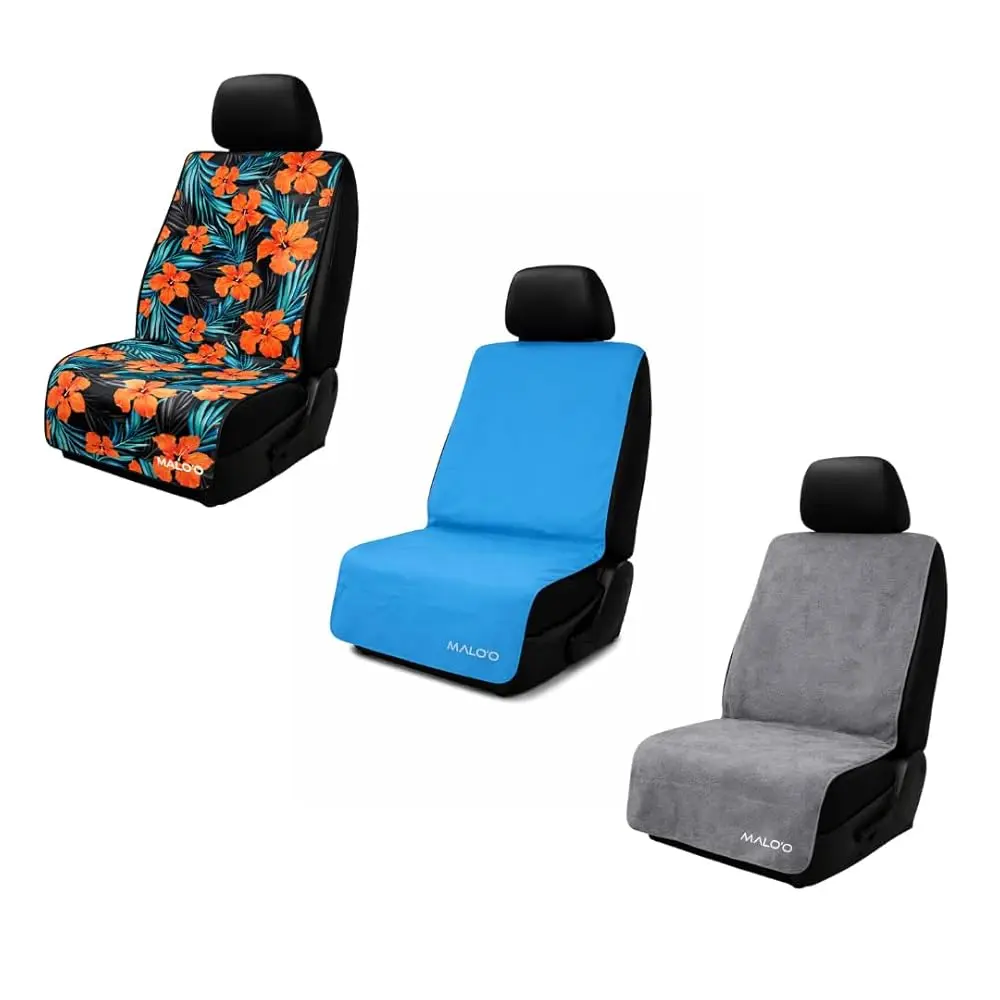 Malo’o SeatGuard Seat Cover – Microfiber Towel or Premium Terry Cloth w/Nylon Backing – Universal Car Seat Protector for Beac
Malo’o SeatGuard Seat Cover – Microfiber Towel or Premium Terry Cloth w/Nylon Backing – Universal Car Seat Protector for Beac