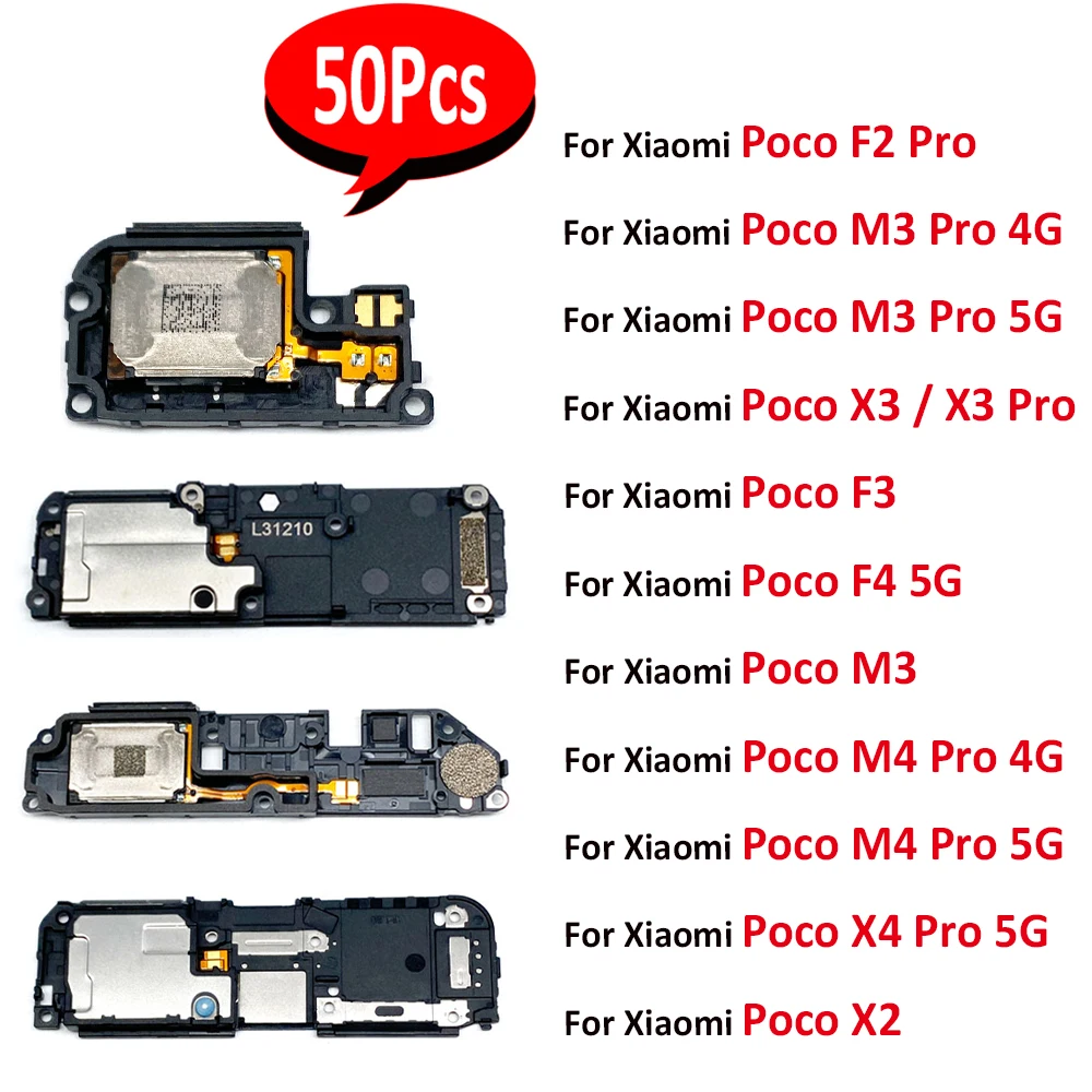 50 шт., новый громкоговоритель для Xiaomi Poco F2 M3 X4 X3 M4 Pro 4G F4 5G X2 M5
50 шт., новый громкоговоритель для Xiaomi Poco F2 M3 X4 X3 M4 Pro 4G F4 5G X2 M5