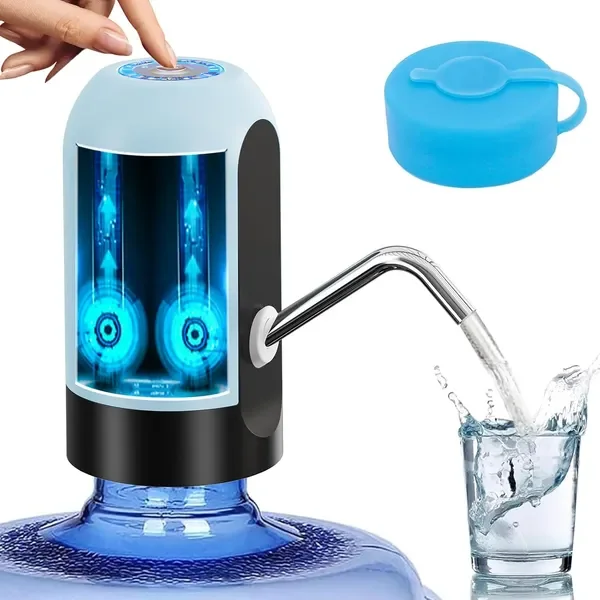 Water Dispenser for 5 Gallon Bottle, Portable USB Charging Electric Water Pump, Drinking Water Jug
Water Dispenser for 5 Gallon Bottle, Portable USB Charging Electric Water Pump, Drinking Water Jug