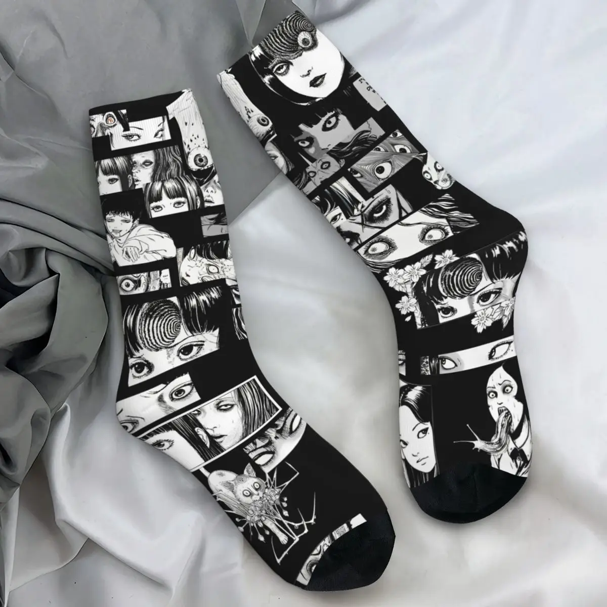 Junji Ito японские аниме чулки узор забавные носки зимние противоскользящие носки унисекс мужские мягкие носки для скалолазания
Junji Ito японские аниме чулки узор забавные носки зимние противоскользящие носки унисекс мужские мягкие носки для скалолазания