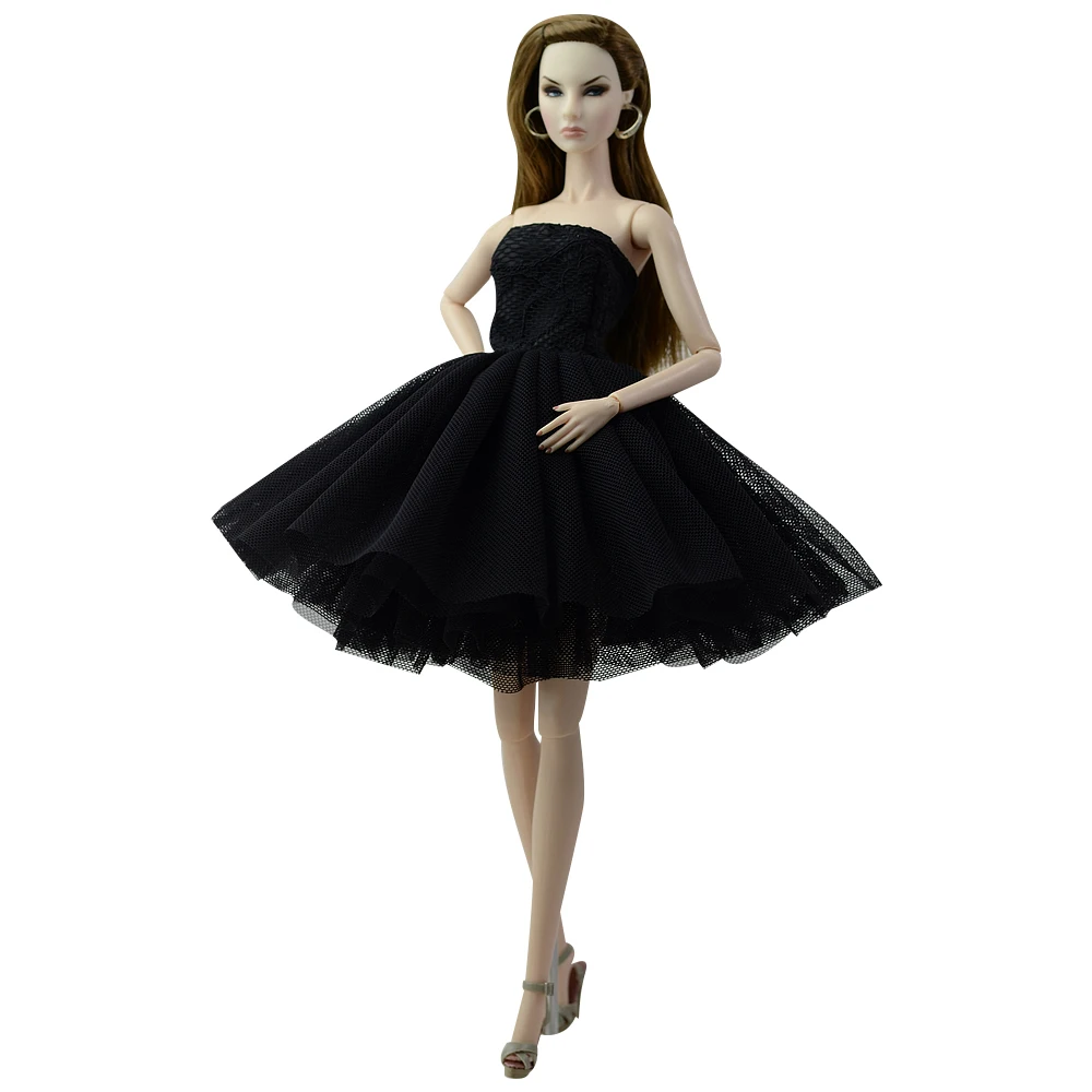 NK Official 1 Pcs Black Lace Wedding Dress for 1/6 Doll Clothes Doll Accessories Party Gown Skirt For 1/6 BJD Doll Kids DIY Toy
NK Official 1 Pcs Black Lace Wedding Dress for 1/6 Doll Clothes Doll Accessories Party Gown Skirt For 1/6 BJD Doll Kids DIY Toy