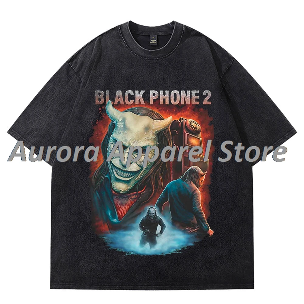 Black Phone 2 You Have Been Warned Wash T-Shirts Halloween Horror Movies Merch Women Men Cotton Short Sleeve Tee
Black Phone 2 You Have Been Warned Wash T-Shirts Halloween Horror Movies Merch Women Men Cotton Short Sleeve Tee