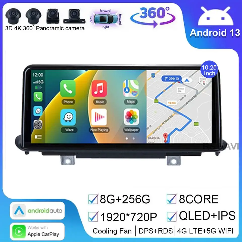 10,25 ''Android 14 для BMW X5 F15 X6 F16 2014-2017 NBT Автомобильный GPS-навигатор стерео радио Мультимедиа беспроводной Carplay WiFi BT
10,25 ''Android 14 для BMW X5 F15 X6 F16 2014-2017 NBT Автомобильный GPS-навигатор стерео радио Мультимедиа беспроводной Carplay WiFi BT