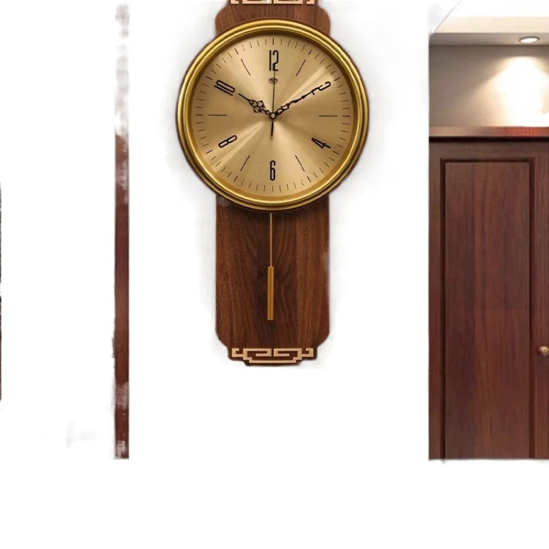 Chinese wall clock Living room wall Simple Chinese wall clock Atmospheric clock New Chinese style
Chinese wall clock Living room wall Simple Chinese wall clock Atmospheric clock New Chinese style