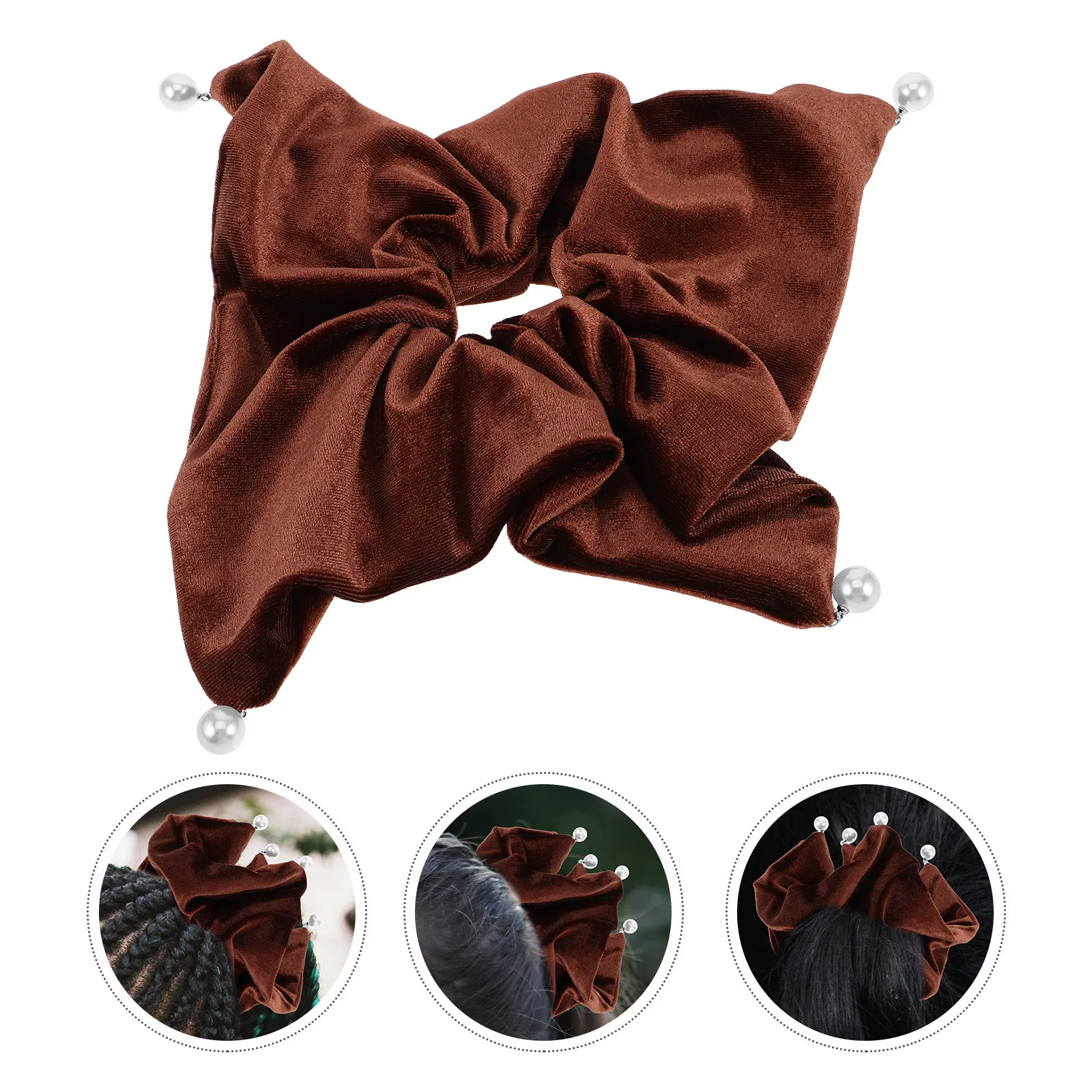 Jumbo Hair Scrunchies for Women Extra Large Elastic Ties Pearl Pendant Square Design Autumn Winter Accessories
Jumbo Hair Scrunchies for Women Extra Large Elastic Ties Pearl Pendant Square Design Autumn Winter Accessories