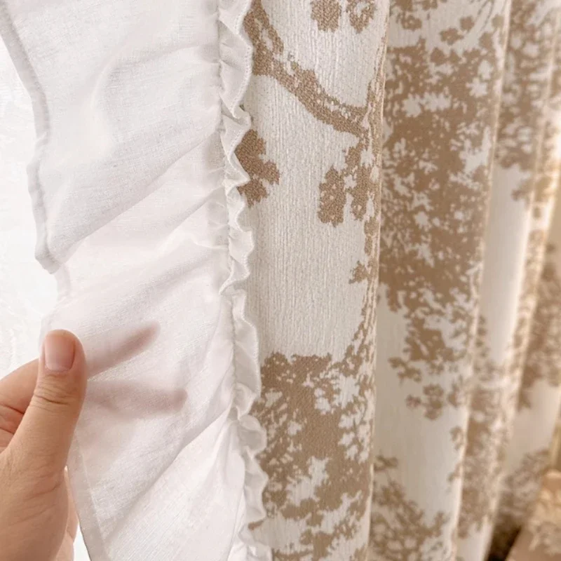 Custom French Romantic Retro Lace Creamy Luxury Curtains for Living Dining Room Bedroom Jacquard Fashion White Tulle Blackout
Custom French Romantic Retro Lace Creamy Luxury Curtains for Living Dining Room Bedroom Jacquard Fashion White Tulle Blackout