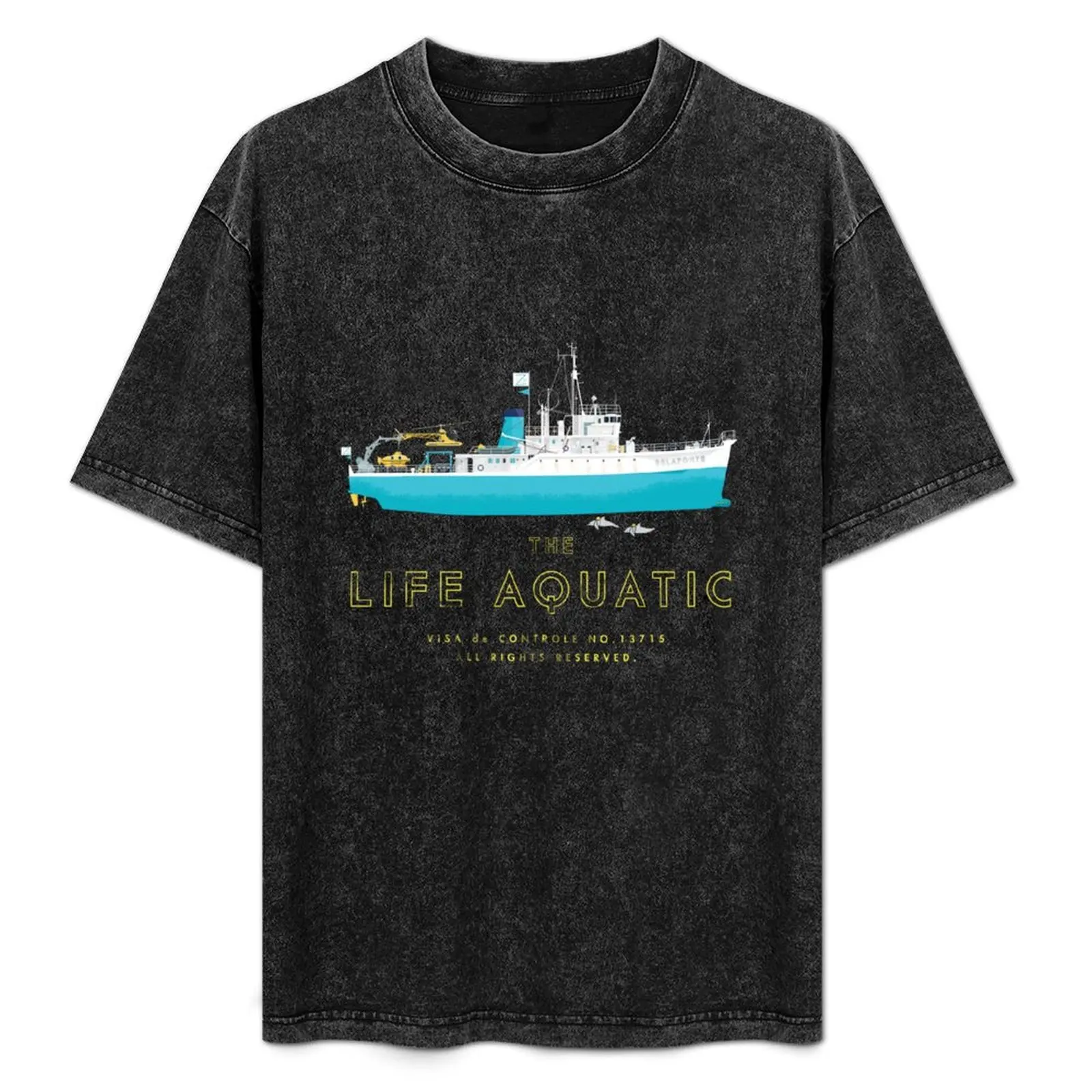 The Life Aquatic with Steve Zissou T-Shirt Soft Cotton Print T-Shirt
The Life Aquatic with Steve Zissou T-Shirt Soft Cotton Print T-Shirt