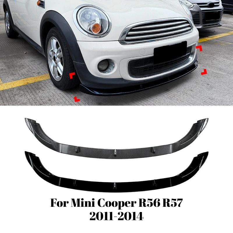 Front Bumper Lip Spoiler For Mini Cooper R56 R57 2011-2014 Body Kit Modifications Car Styling Accessories Exterior Styling
Front Bumper Lip Spoiler For Mini Cooper R56 R57 2011-2014 Body Kit Modifications Car Styling Accessories Exterior Styling