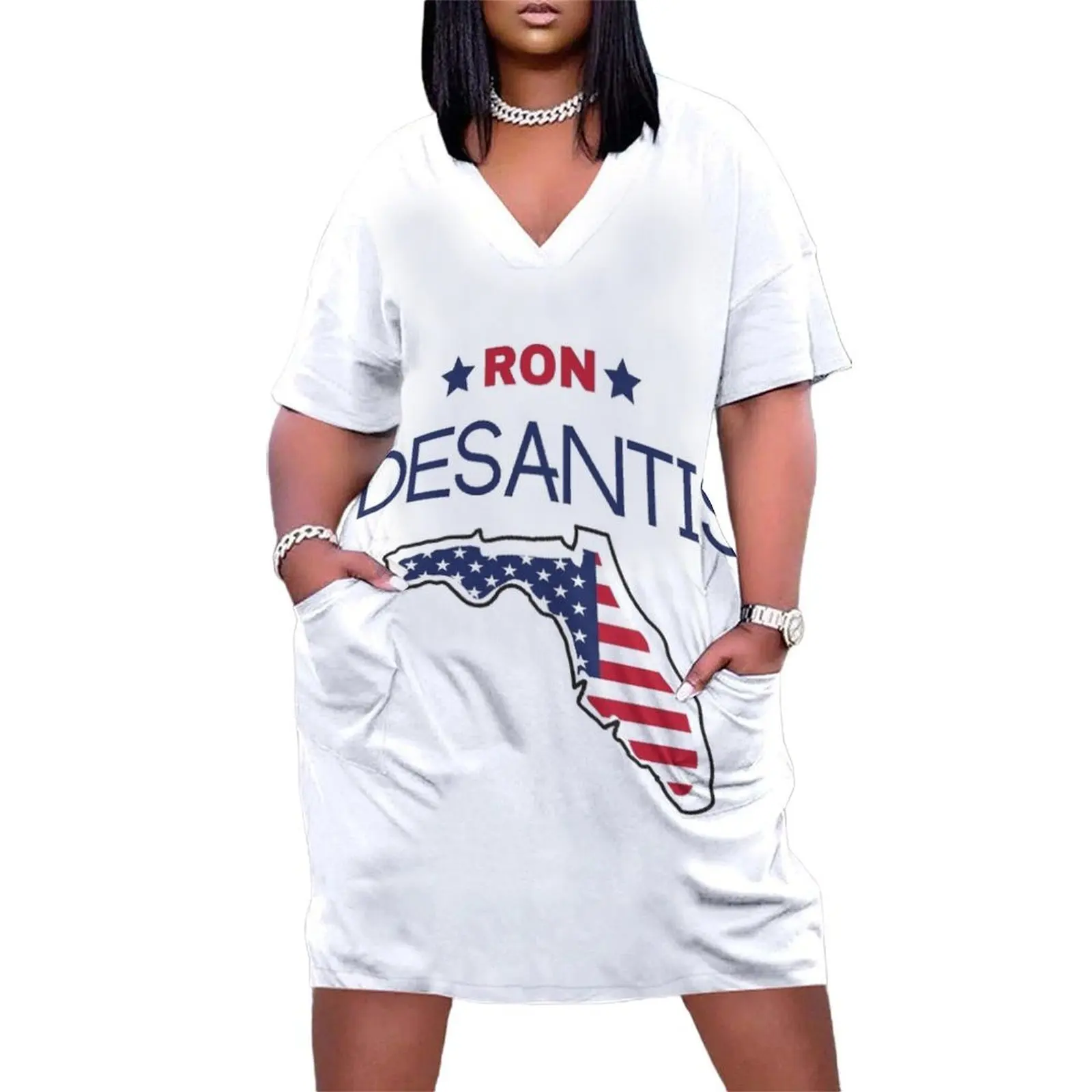 Ron Desantis, Desantis escape to florida, desantis, florida Loose Pocket Dress dress korean style dress for women
Ron Desantis, Desantis escape to florida, desantis, florida Loose Pocket Dress dress korean style dress for women
