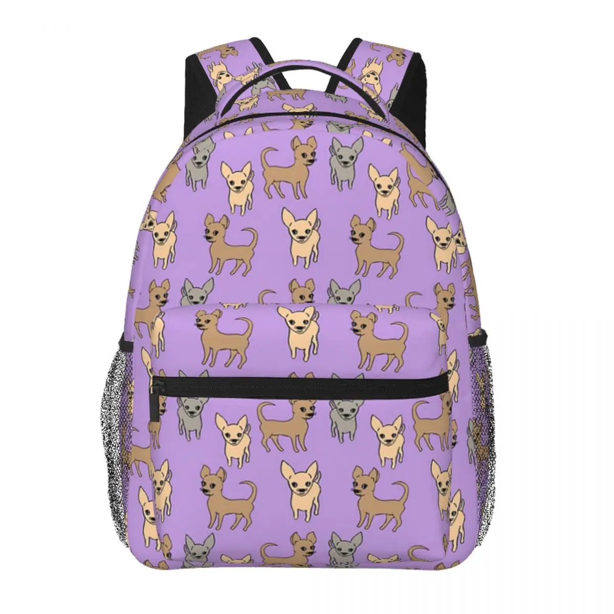 Chihuahua Chihuahuas - Lilac Backpack Student Boys Girls BookBag Children School Bag Laptop Shoulder Bags for Men Women
Chihuahua Chihuahuas - Lilac Backpack Student Boys Girls BookBag Children School Bag Laptop Shoulder Bags for Men Women